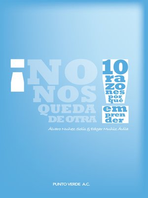cover image of ¡No nos queda de otra! 10 razones por qué emprender